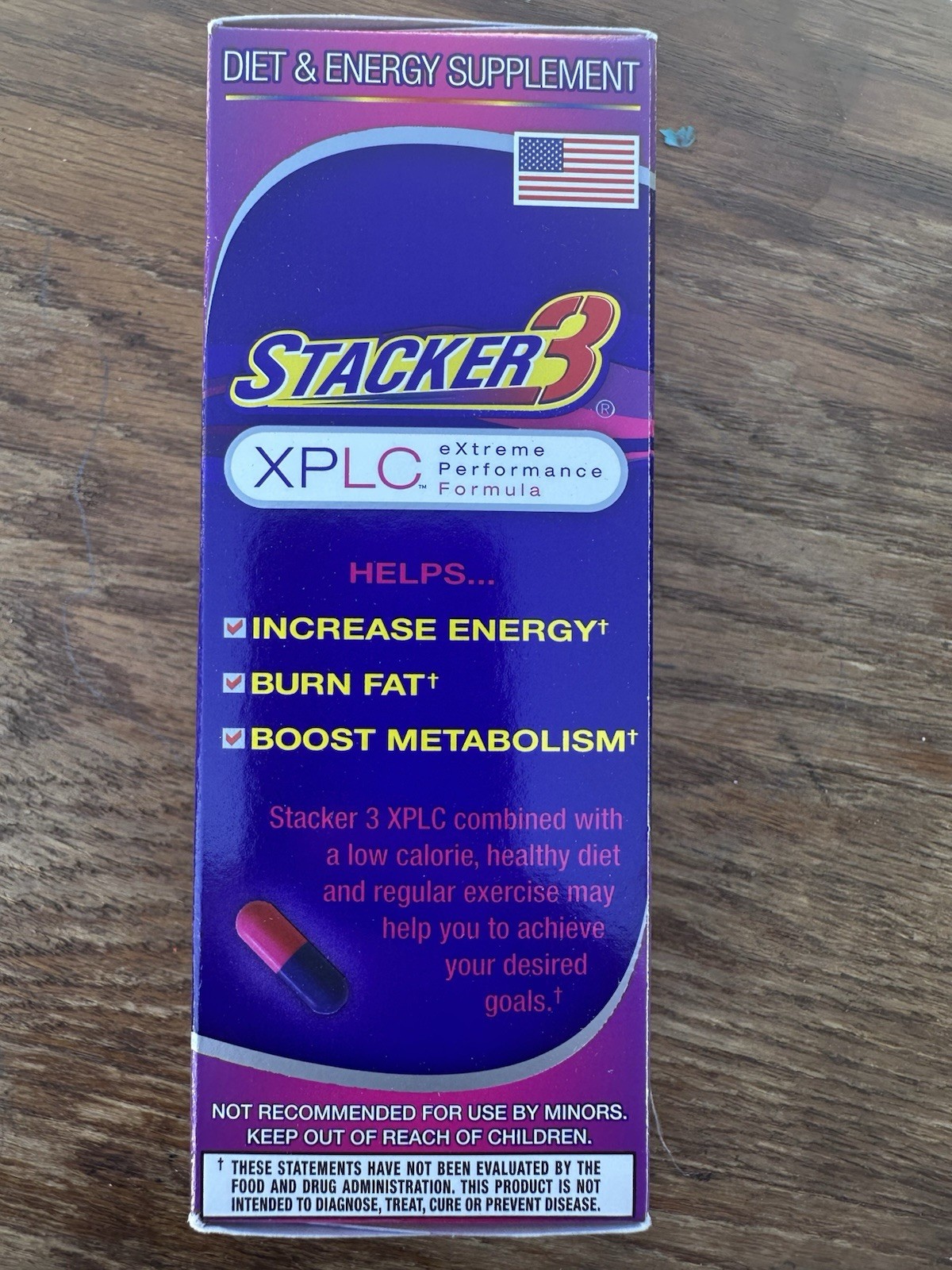 Brand New Stacker 3 XPLC 80 Capsules/Bottle (Lot of 3X Bottles) =240 Capsules