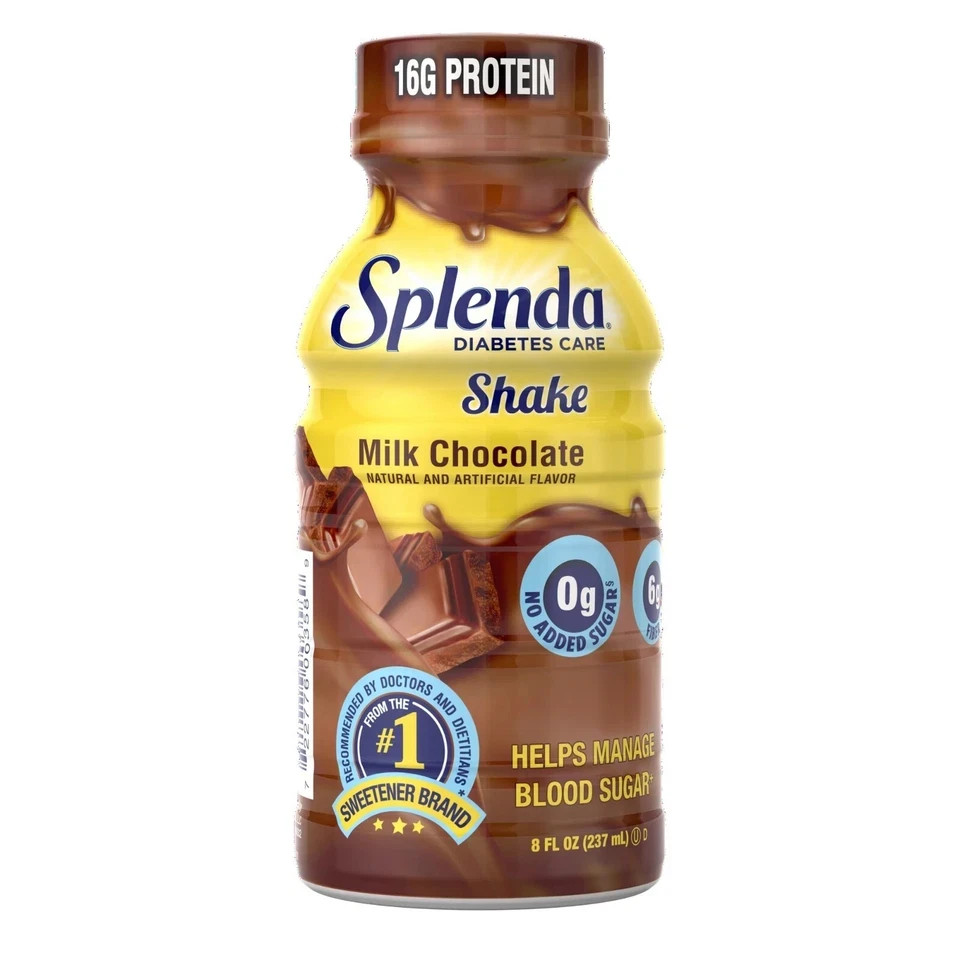 Diabetic Protein Shakes, to Help Manage Blood Sugar, 8oz Milk Chocolate, 12ct