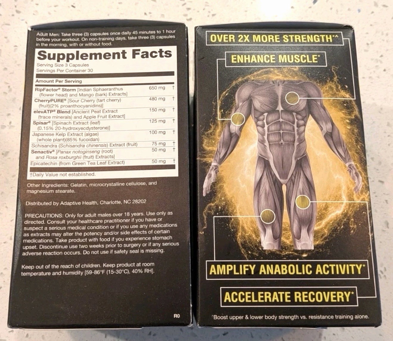 Nugenix Catalyst Enhanced Muscle Builder, Muscle Recovery 90ct, Ex. 8/26, 2 Pack