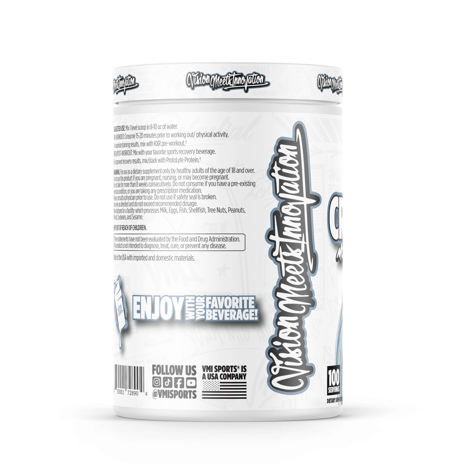 Creatine Monohydrate Powder Muscle Mass – Strength – Size – Power | 5 Grams p…