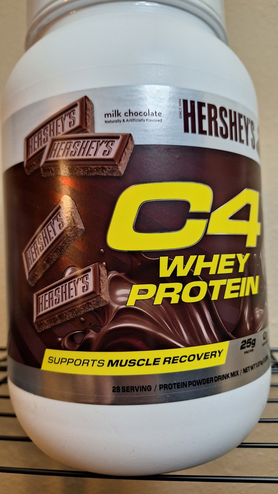 C4 Whey Protein Hershey’s 🍫 28 Servings, 25g Protein, 10/2027✨️