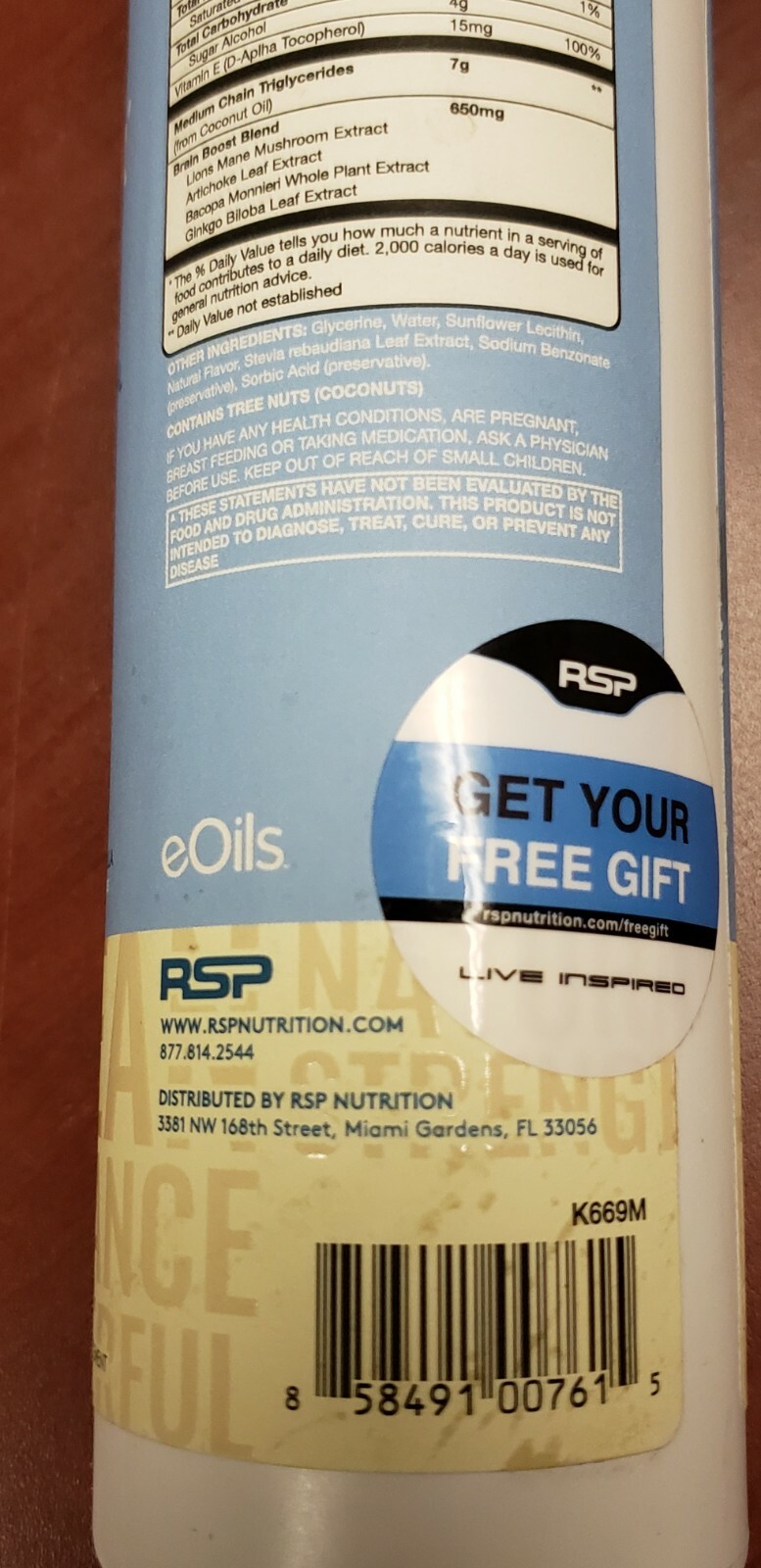 RSP – CLARITY CREAMER Non-Dairy Creamer – 16 fl oz – French Vanilla – Exp 9/2026