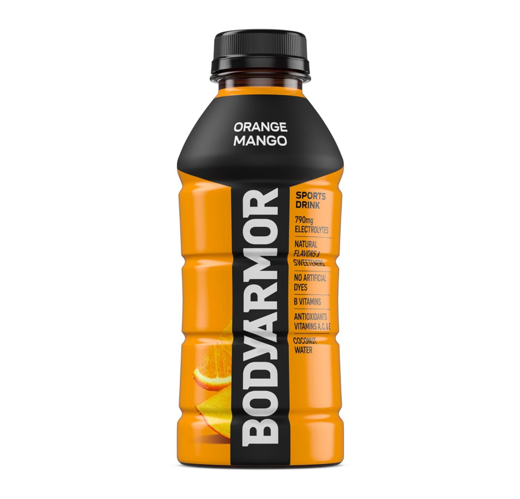 BODYARMOR Sports Drink, Orange Mango, Electrolyte Drink Hydration, 16 Fl Oz Bott