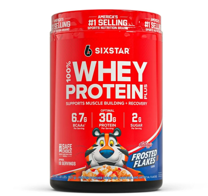 Six Star Whey Protein Plus Frosted Flakes 1.8lb
