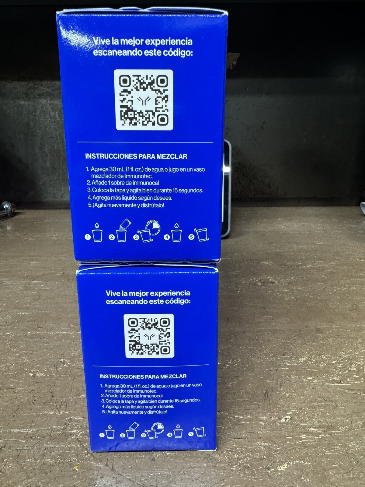 2 Immunocal Classic ( Blue ) : 2 BOXES – 60 Pouches. EXP 06/2027
