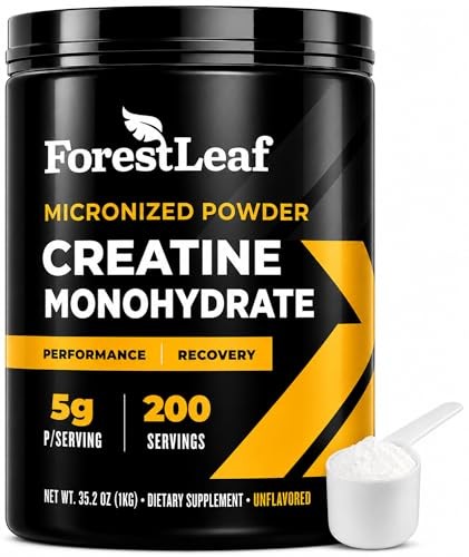 Creatine Monohydrate Powder 5G 100 Servings Unflavored
