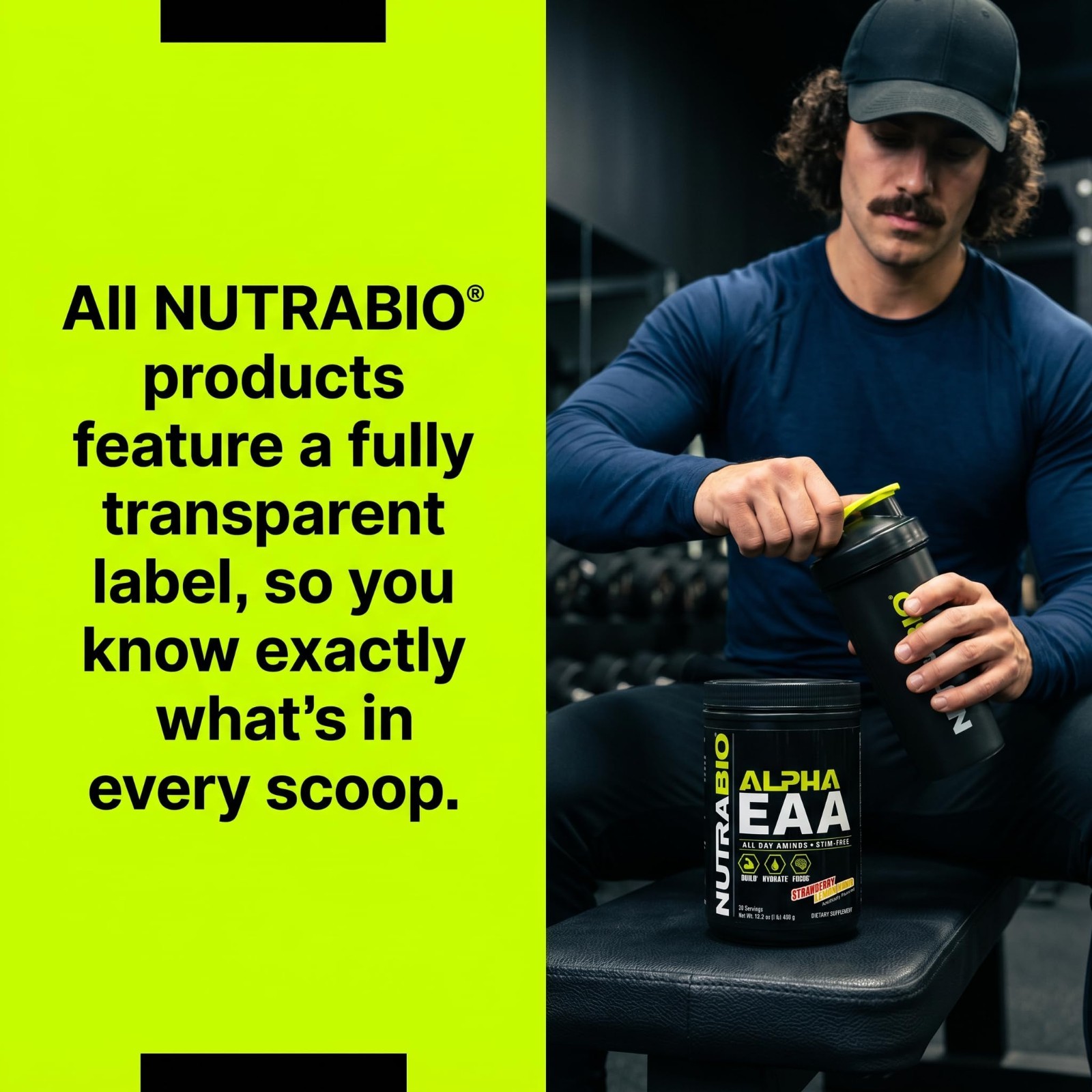 All-Day Essential Amino Acids Powder for Muscle Growth & Hydration – 30 Servings
