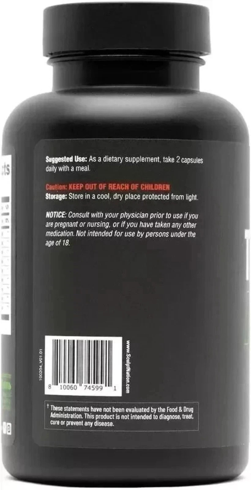 3x-TEST BOOST Max Sculptnation Testosterone Build Muscle Men Fat weight Loss New