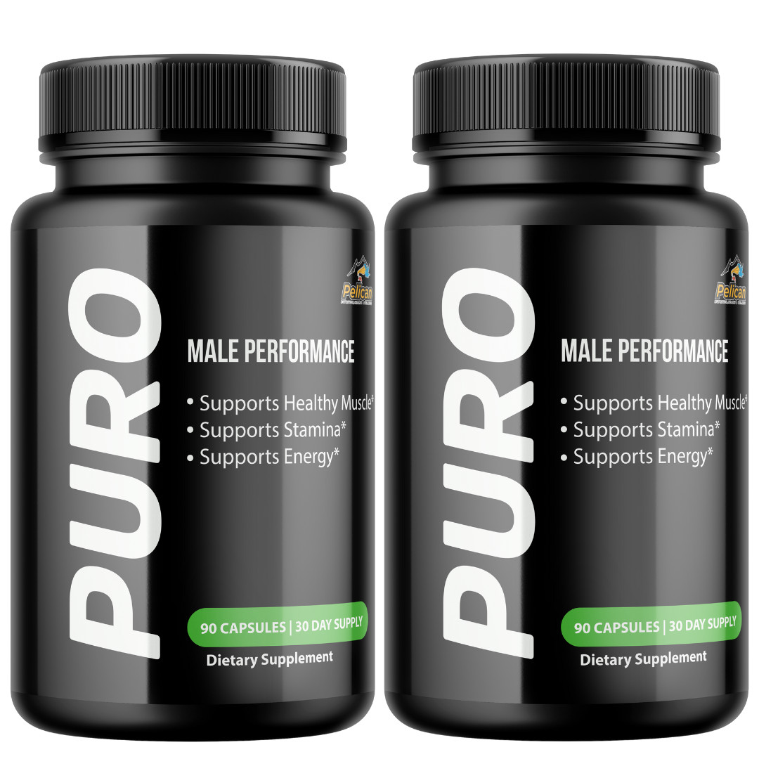 PURO- Bodybuilding & Weight Support- 2 Bottles- 180 Capsules