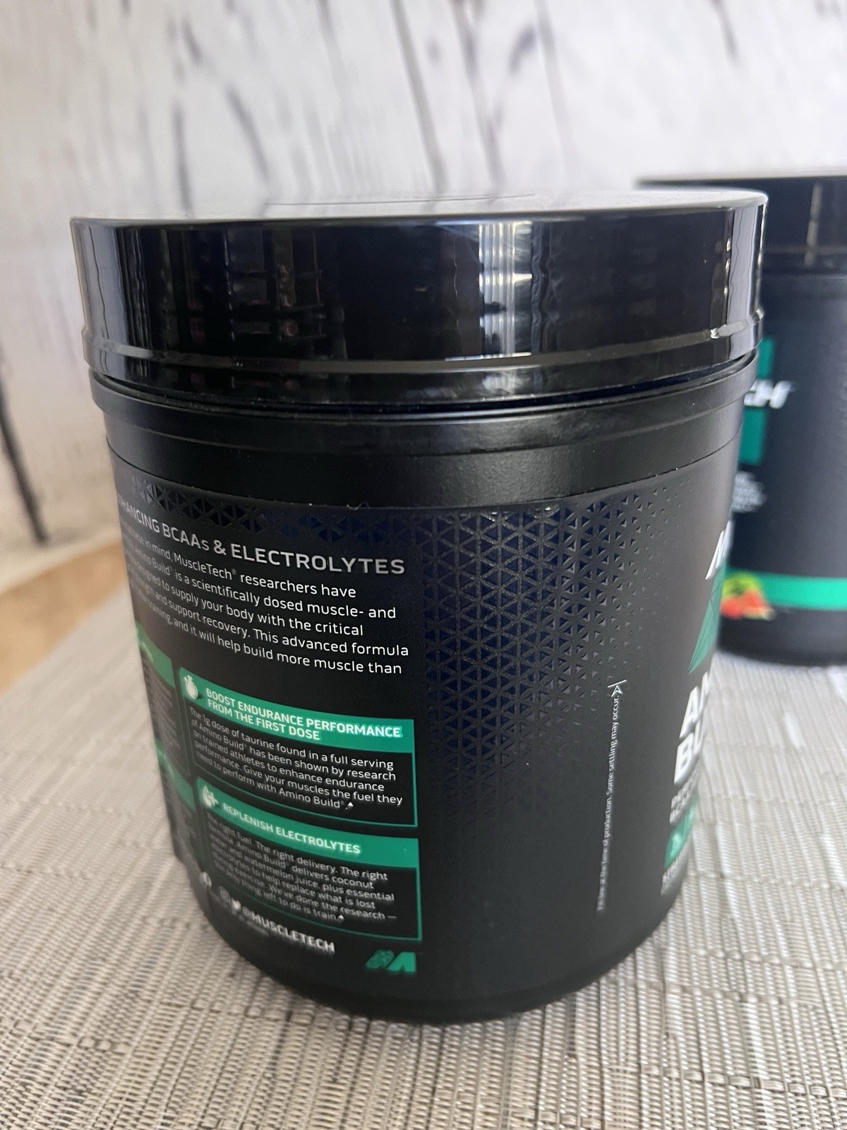 2-Pack MuscleTech BCAA Powder -Men & Women Strawberry Watermelon Boosts Strength