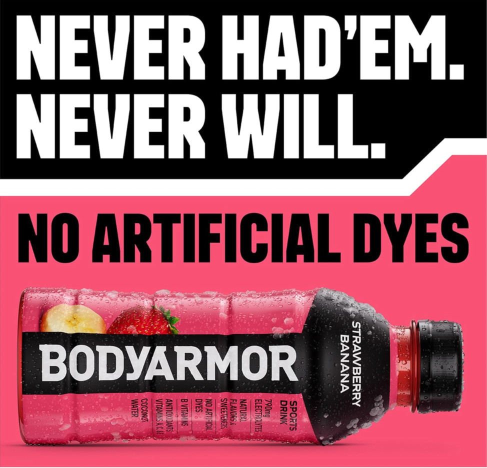 BODYARMOR Sports Drink, Orange Mango, Electrolyte Drink Hydration, 16 Fl Oz Bott