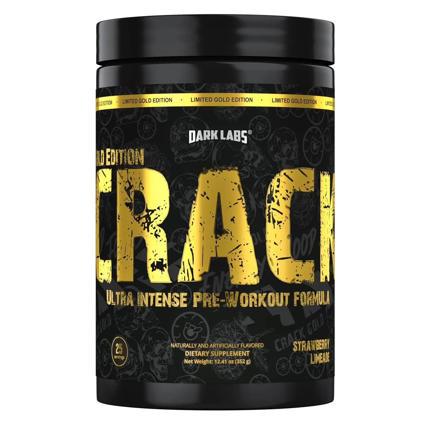DARK LABS Gold Limited Edition High Stim Pre-Workout (2025) Rainbow Candy flavor