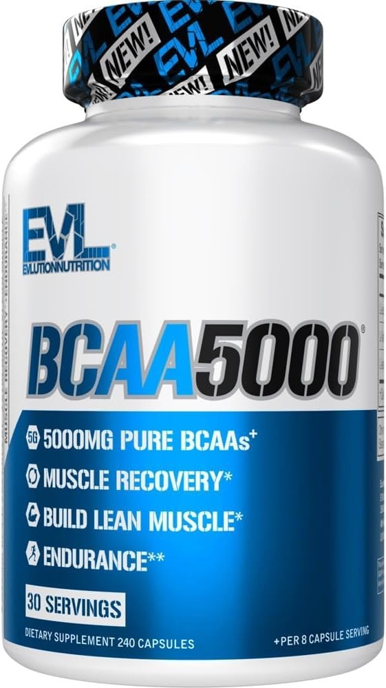 Evlution Nutrition BCAA 5000 – Recovery & Endurance – 30 Servings