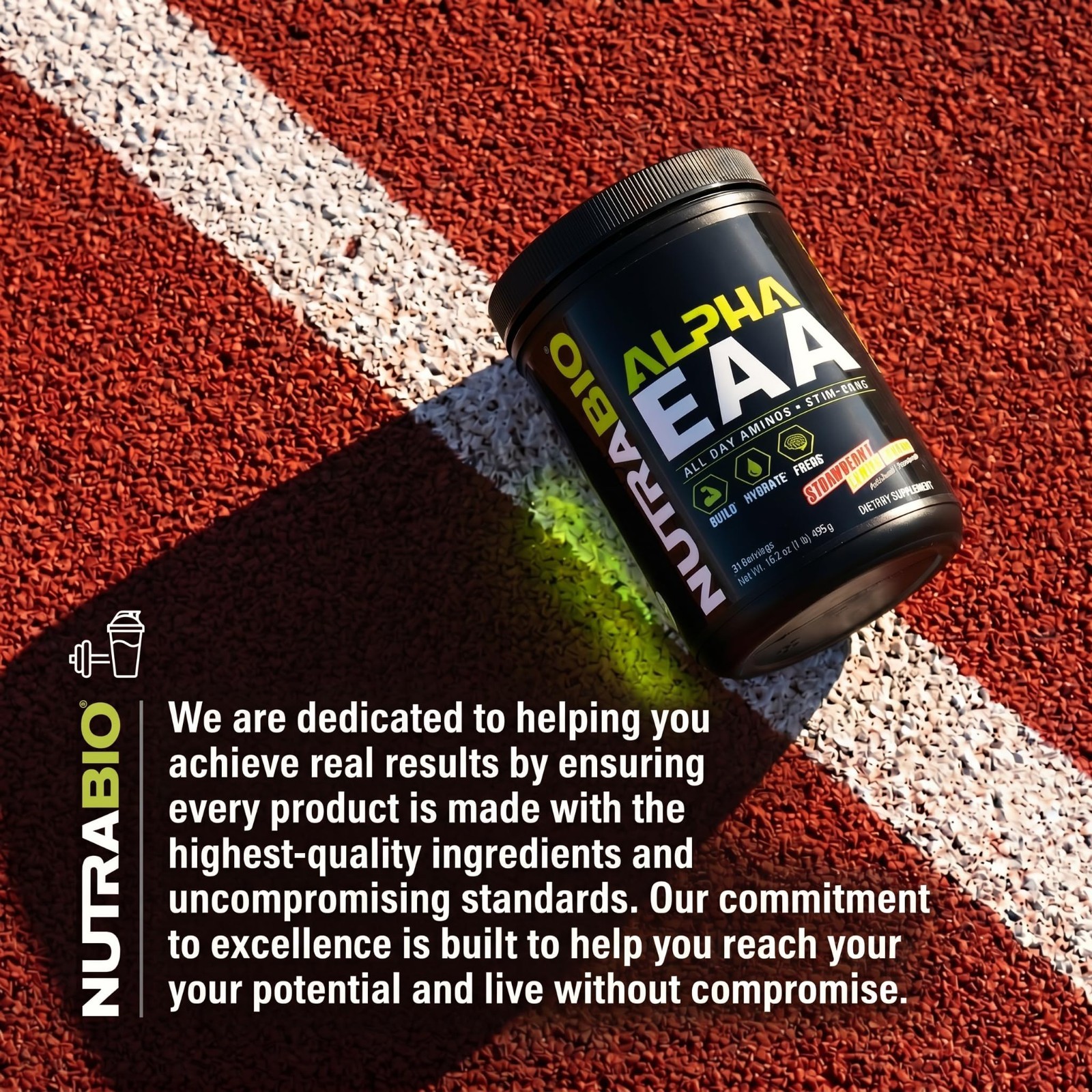 All-Day Essential Amino Acids Powder for Muscle Growth & Hydration – 30 Servings