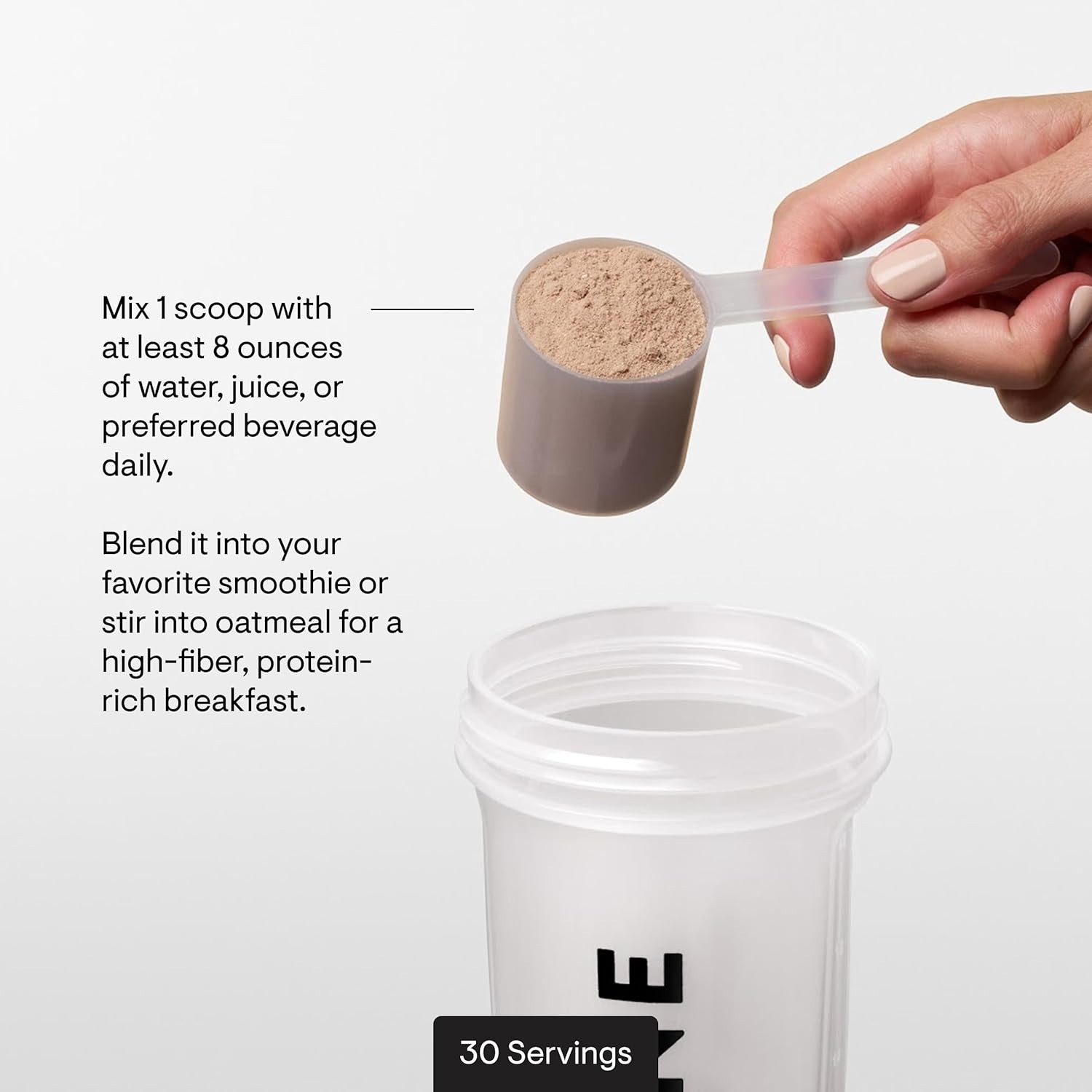 Whey Protein Isolate Powder 21g Protein Chocolate 30 Servings NSF Certified