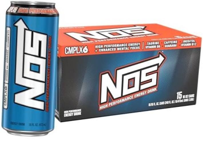 : High Performance Energy Drink. 16 Fl oz | Pack of 15 15 Pack Original
