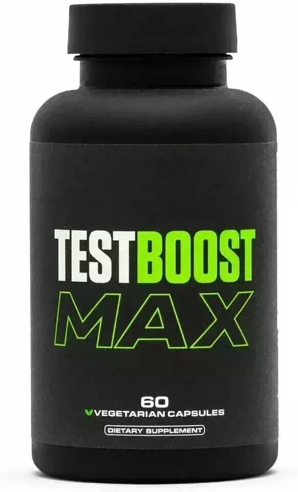 Test Boost Max Build Muscle Men Testosterone Fat Weight Loss 60 Caps Pack of 2