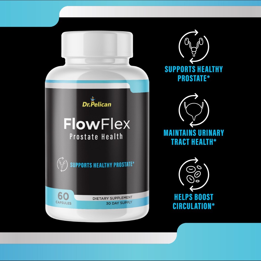 FlowFlex – Prostate Support- 2 Bottles- 120 Capsules