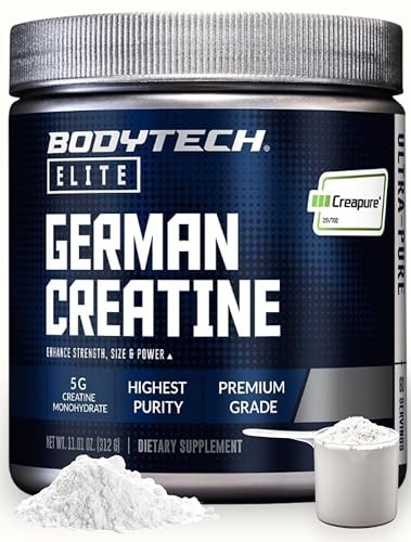 Creatine Monohydrate Powder 5g Unflavored Gluten Free 60 Servings