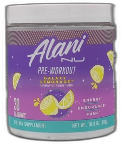 *2027-10-1* Alani Nu Pre Workout Powder GLAXAY Lemonade, Amino Energy Boost