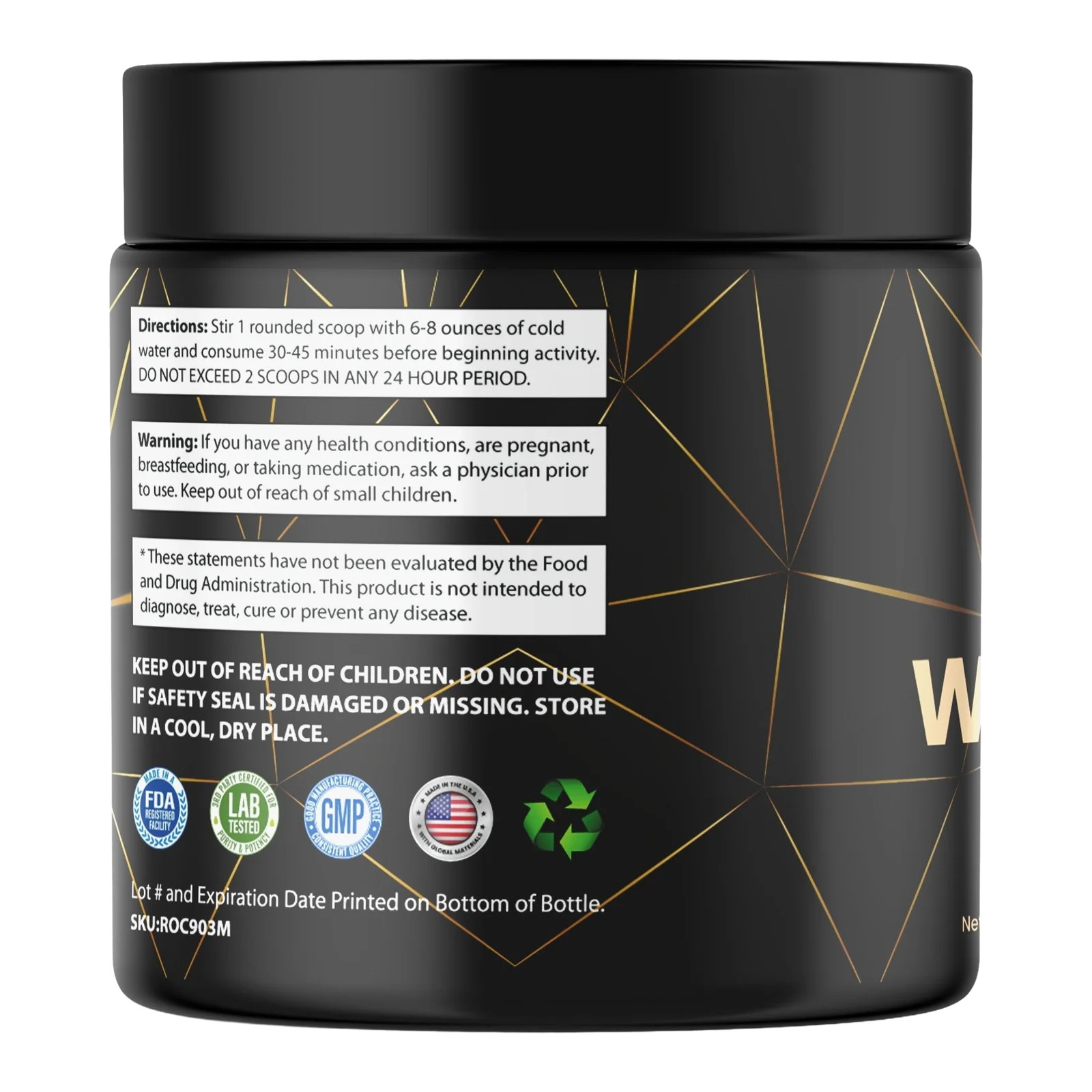 Pre-Workout – Lemonade | Energy, Focus & Endurance