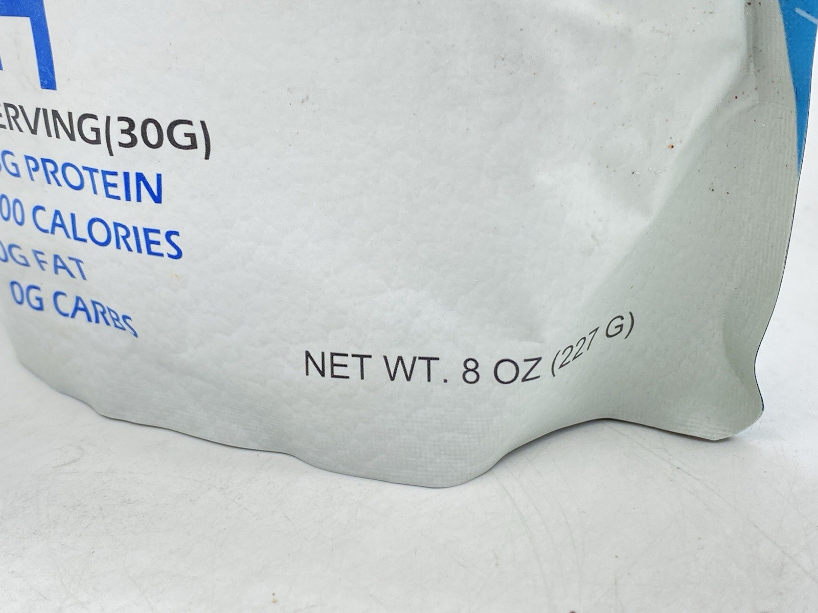 Egg White Protein Powder Pasteurized No Additives, High Protein, 8 oz. Bag