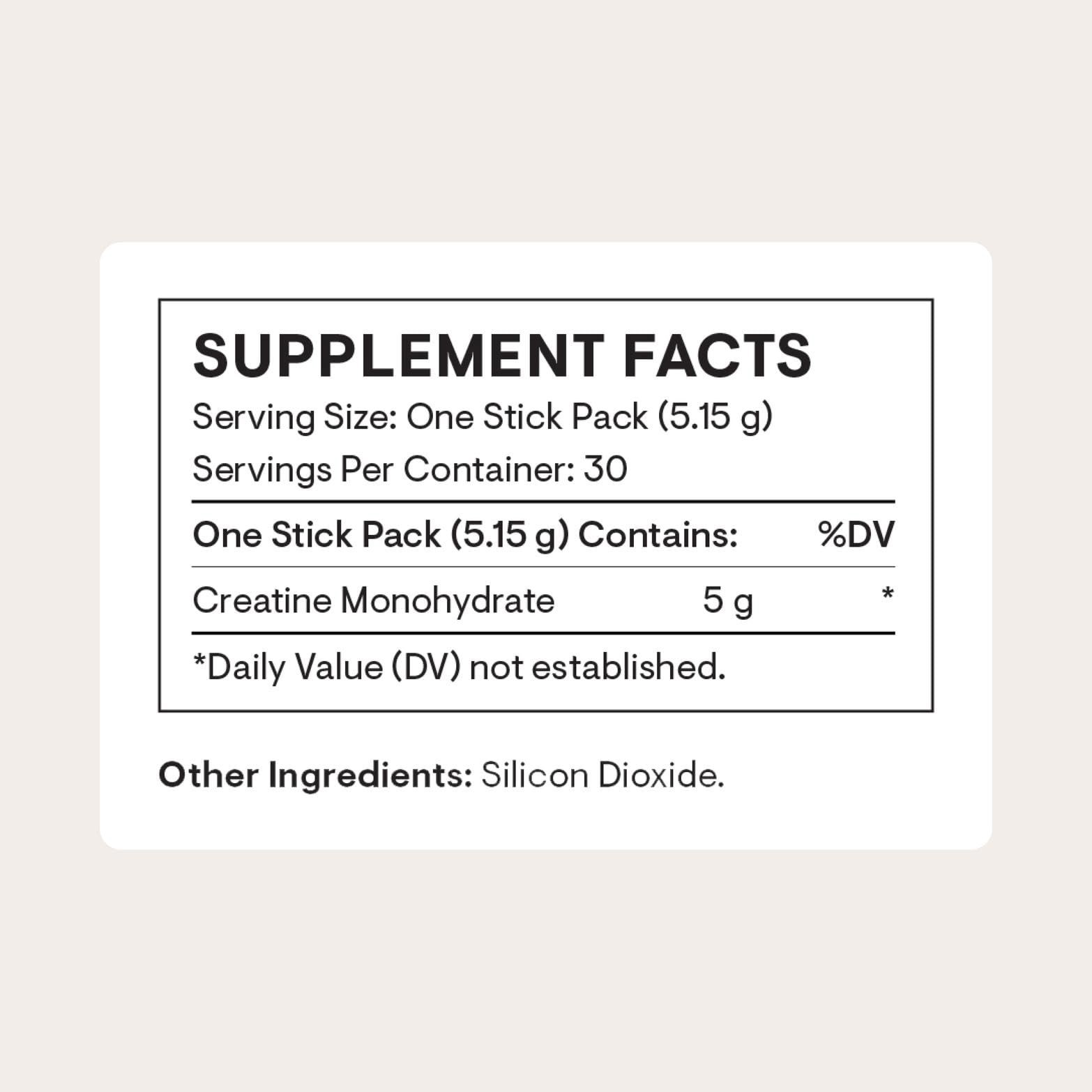 Micronized Creatine Monohydrate Powder – Muscle & Cognitive Support – Unflavored