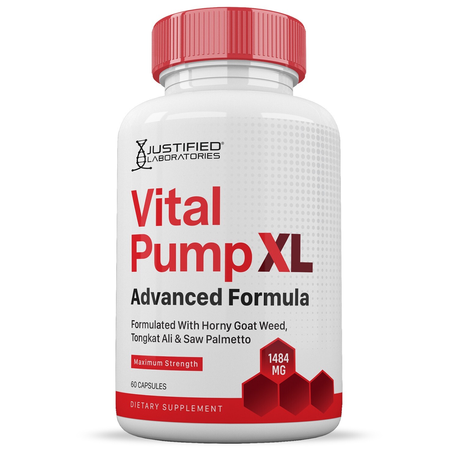 VItal Pump XL for Men Advanced Formula 1484MG Pills Vitamin Supplement