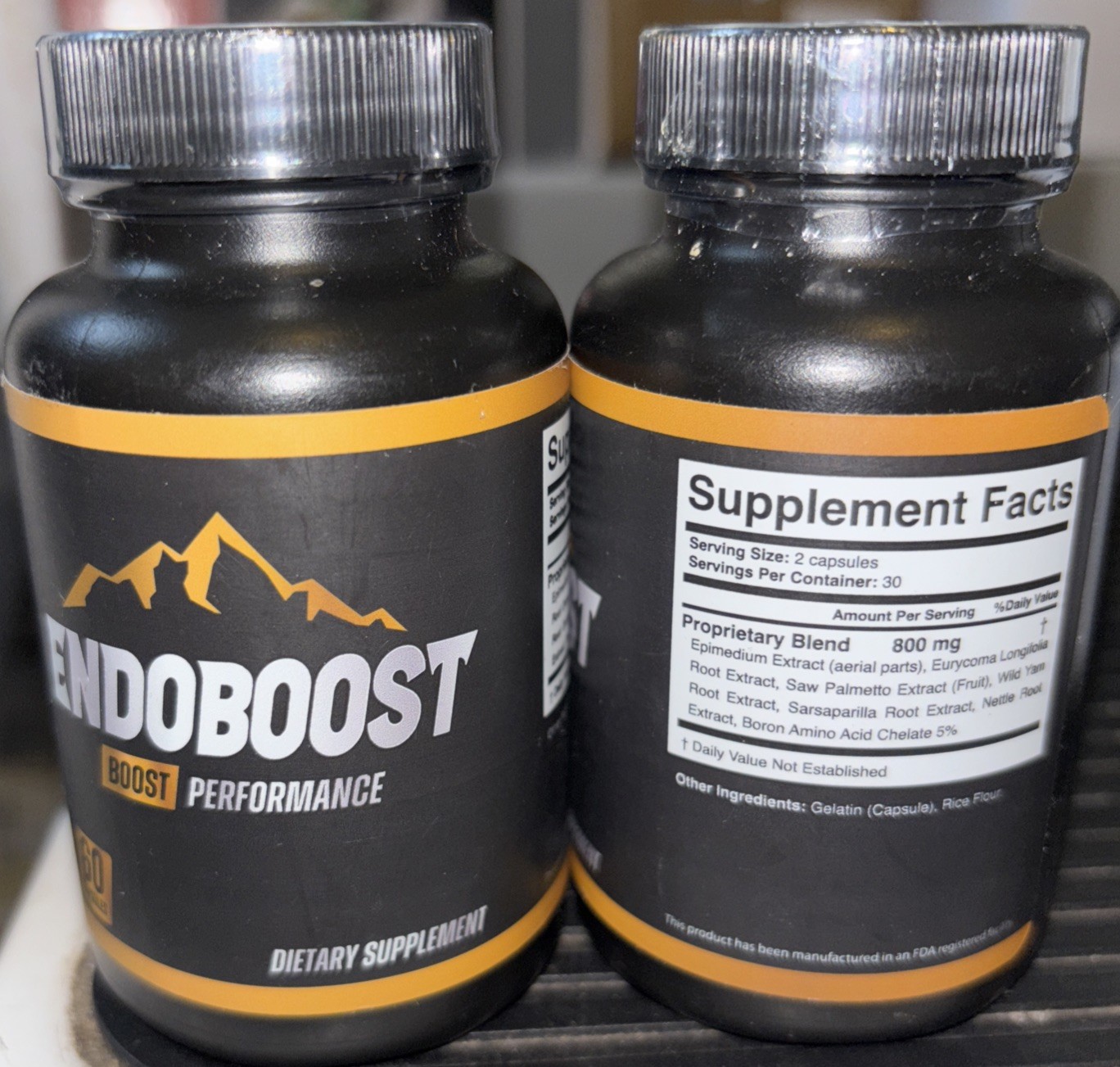 2 PACK Endoboost Men Supplement , Endo Boost Male Health.EXP : 12/25