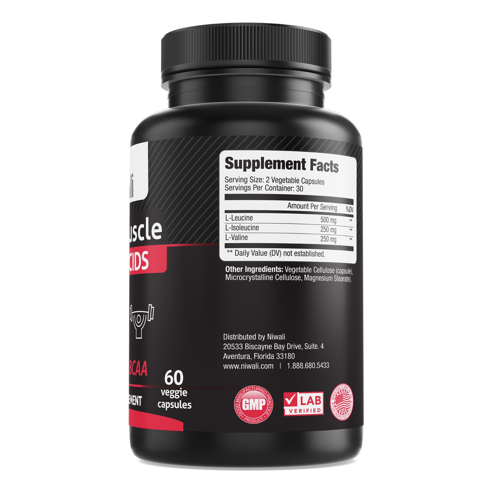 Alpha AminoMuscle Muscle Builder 60 Capsules | High Potency Protein Support