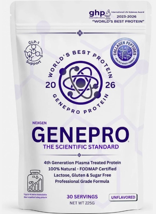 Genepro Unflavored Collagen Peptides Protein Supplement (30 Servings)