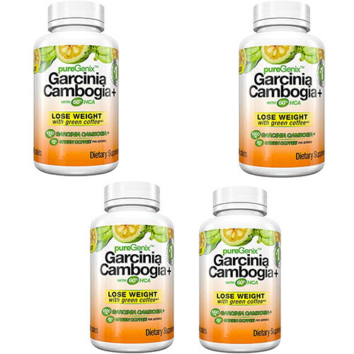 PureGenix Garcinia Cambogia+ 60% HCA 60 Tablets
