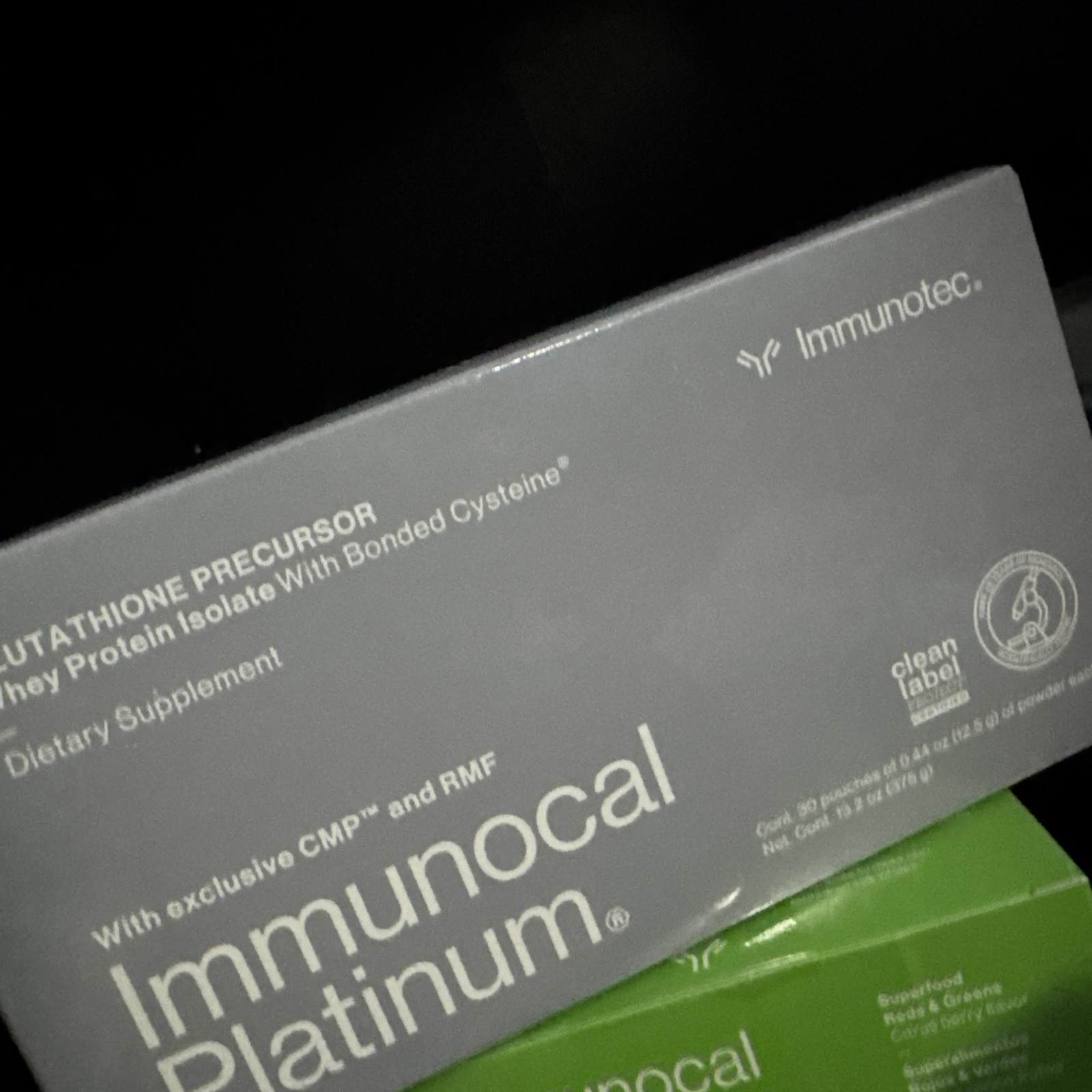 Immunocal PLATINUM, Helps Maintain Immune System 30 pouches.