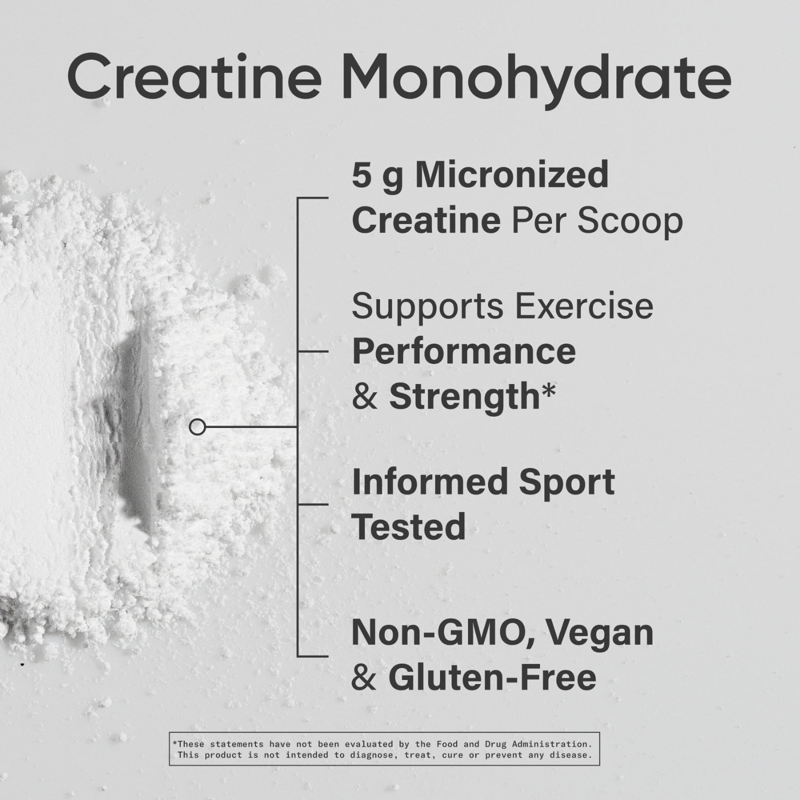 Micronized Creatine Monohydrate 5g – Boost Lean Muscle, Enhance Performance & Re