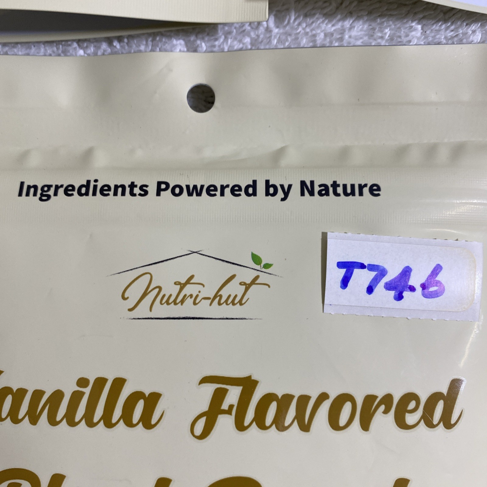 Lot Of 3, Nutri Hut, Plant Based Protein Powder, 6 oz Each Vanilla, (T746)