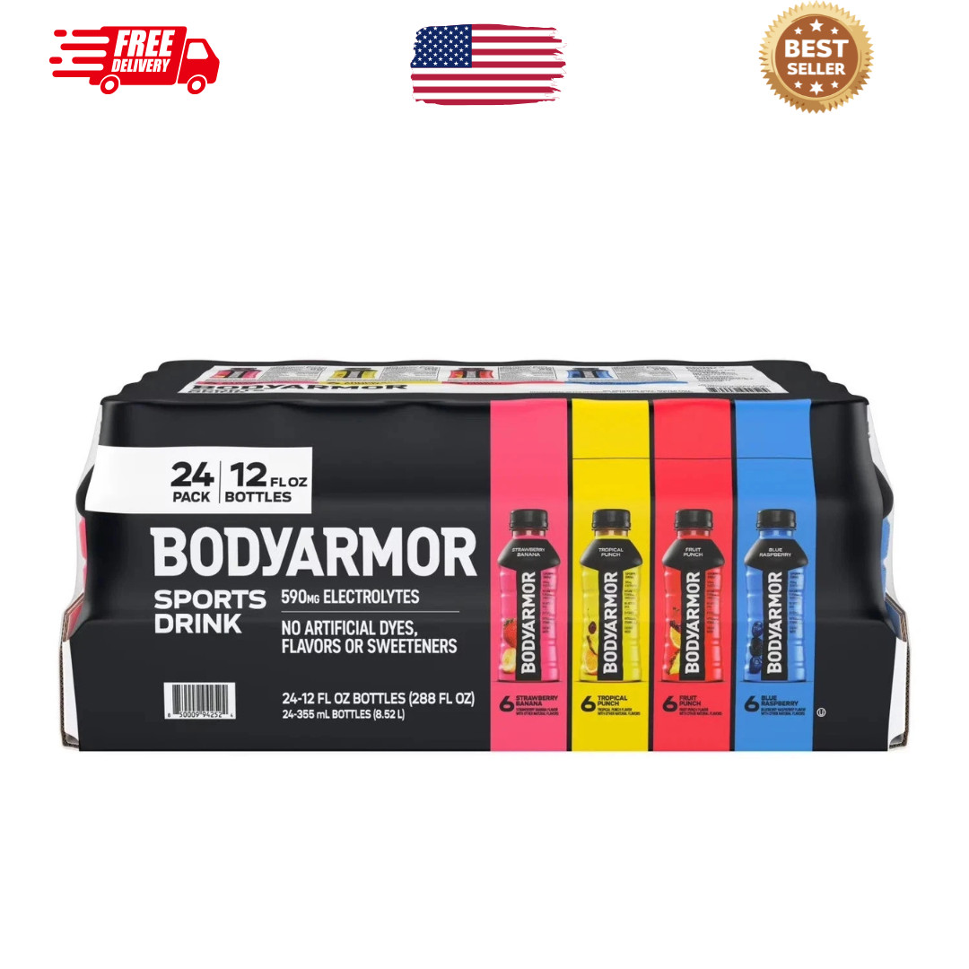 BODYARMOR Sports Drink Variety Pack (12 fl. oz., 24 pk.)