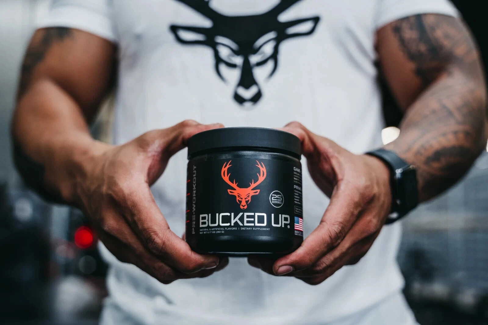 2 jars! Bucked Up Woke AF Miami Pre-Workout Powder Exp 09/2027 2 jars!