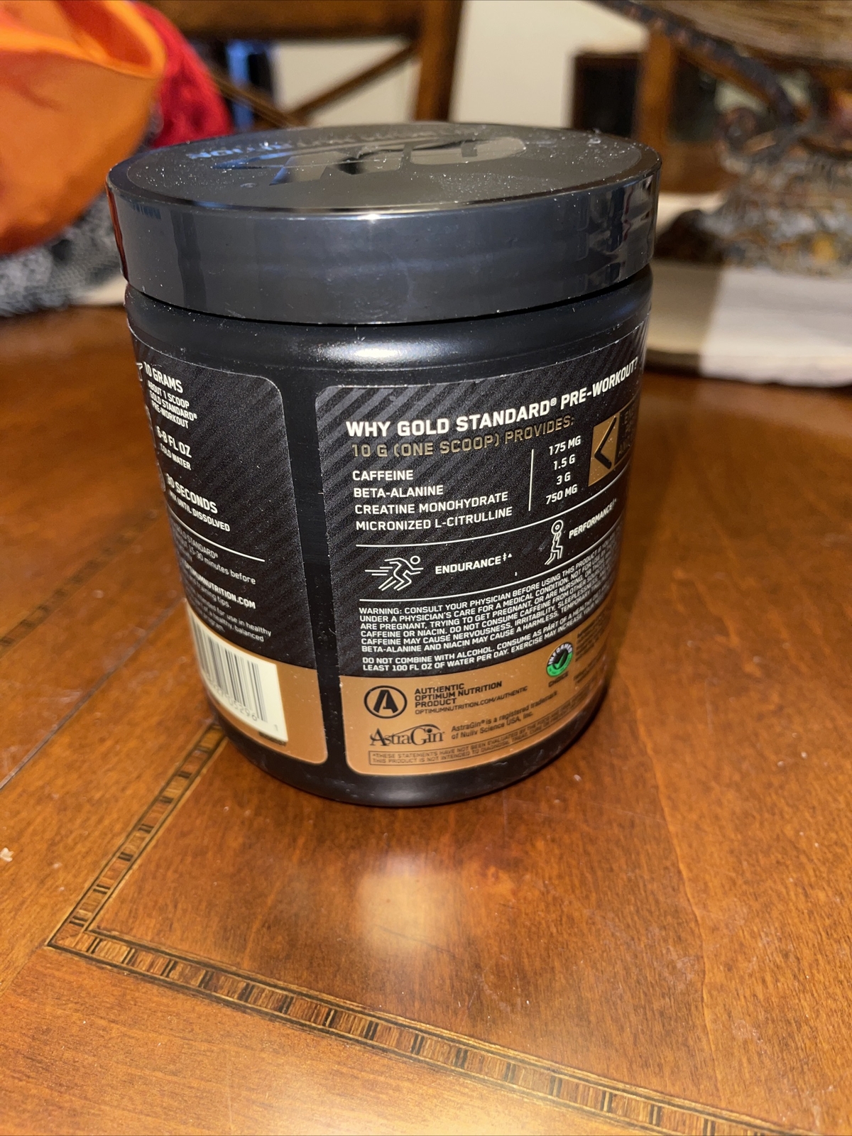 2 Packs Optimum Nutrition Gold Standard Pre-Workout Blueberry Lemonade 10.58 oz