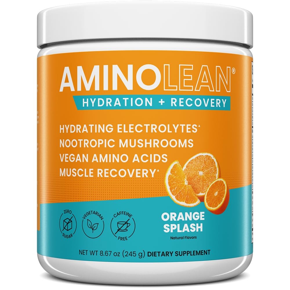 AminoLean Hydration + Amino Acids Recovery System – 8.91 Ounce (Pack of 1)