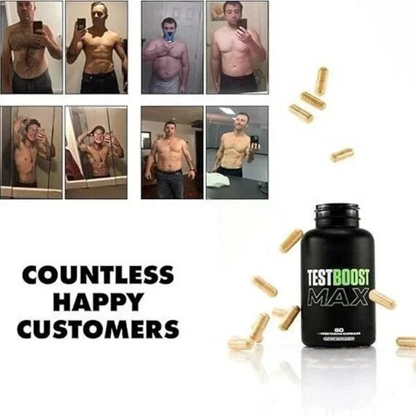 Sculpt Nation Test Musc Max – 2-Pack | Testosterone Support for Men, Build Boost