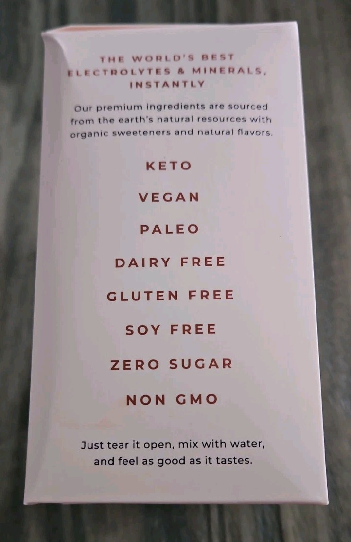 Instant Hydration: 26 Electrolyte Packets – Watermelon Flavor Exp 9/27