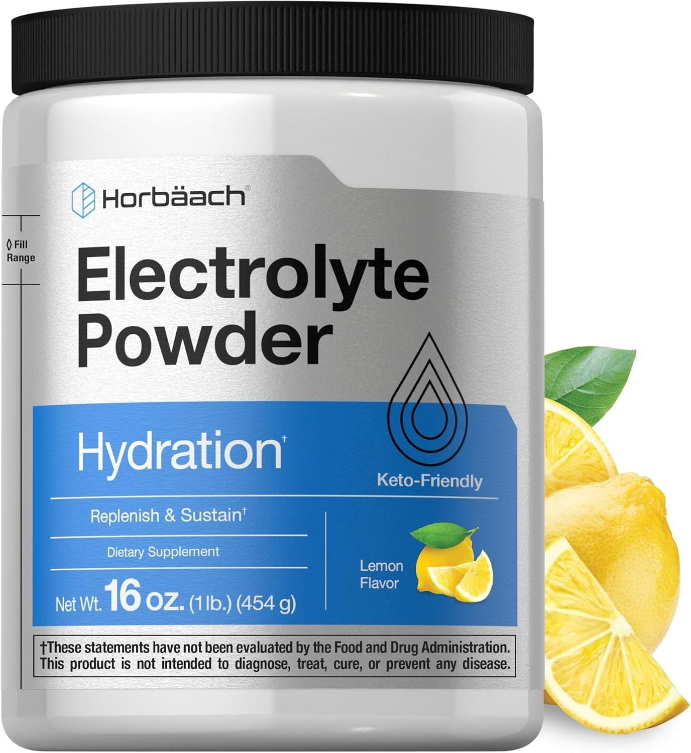Electrolytes Powder | 16 oz | 130 Servings | Hydration Support | Keto-Friendl…
