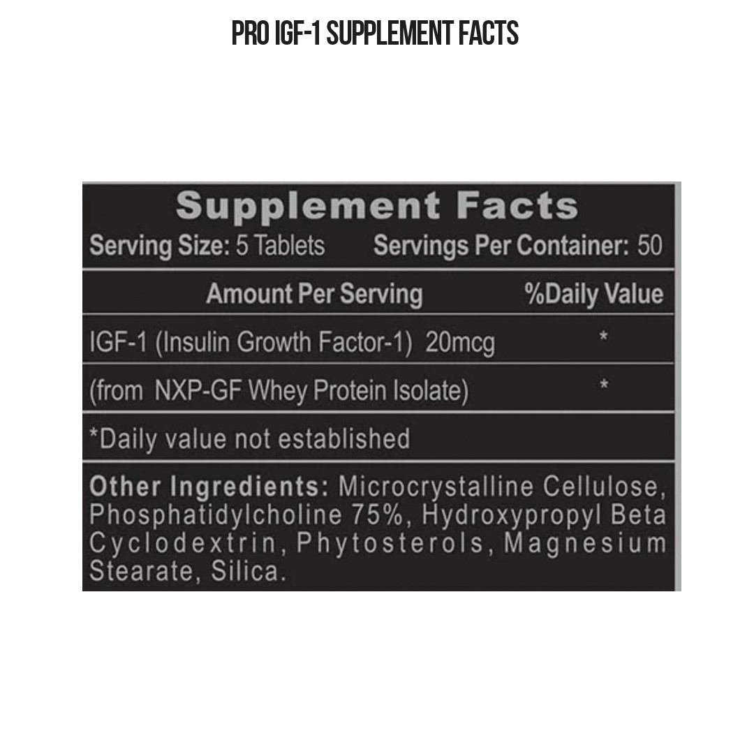 HI-TECH PHARMACEUTICALS PRO IGF-1™ Lean Muscle Recovery Rejuvenation 250 Tablets