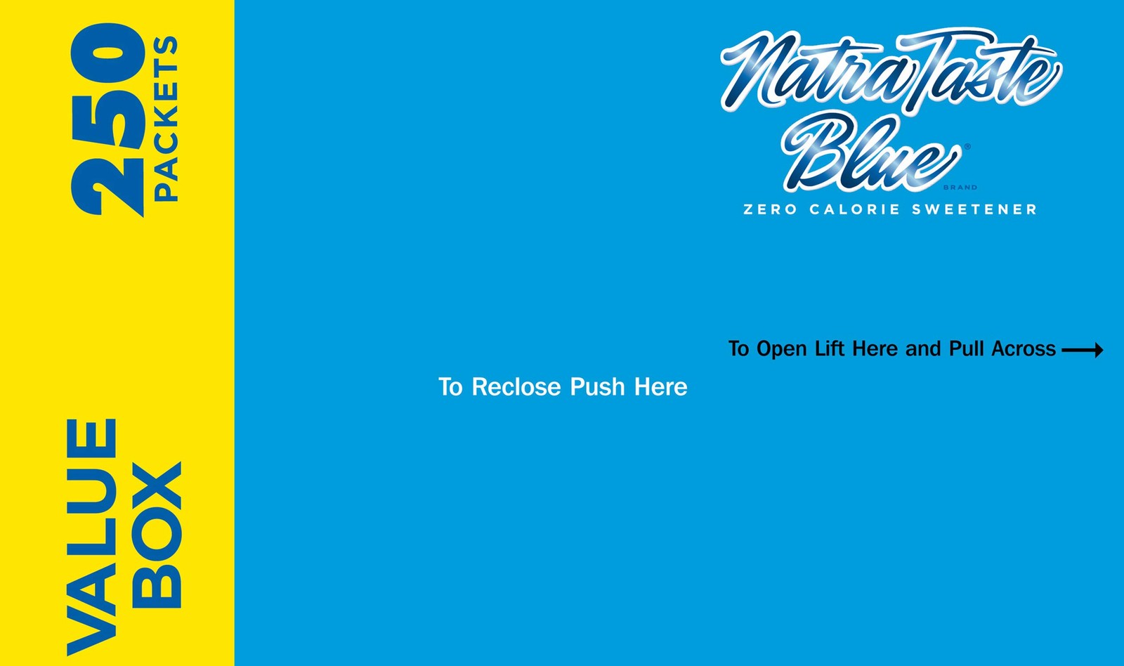 NatraTaste Blue Zero Calorie Sweetener, Bulk Sugar 8.82 Ounce (Pack of 1)