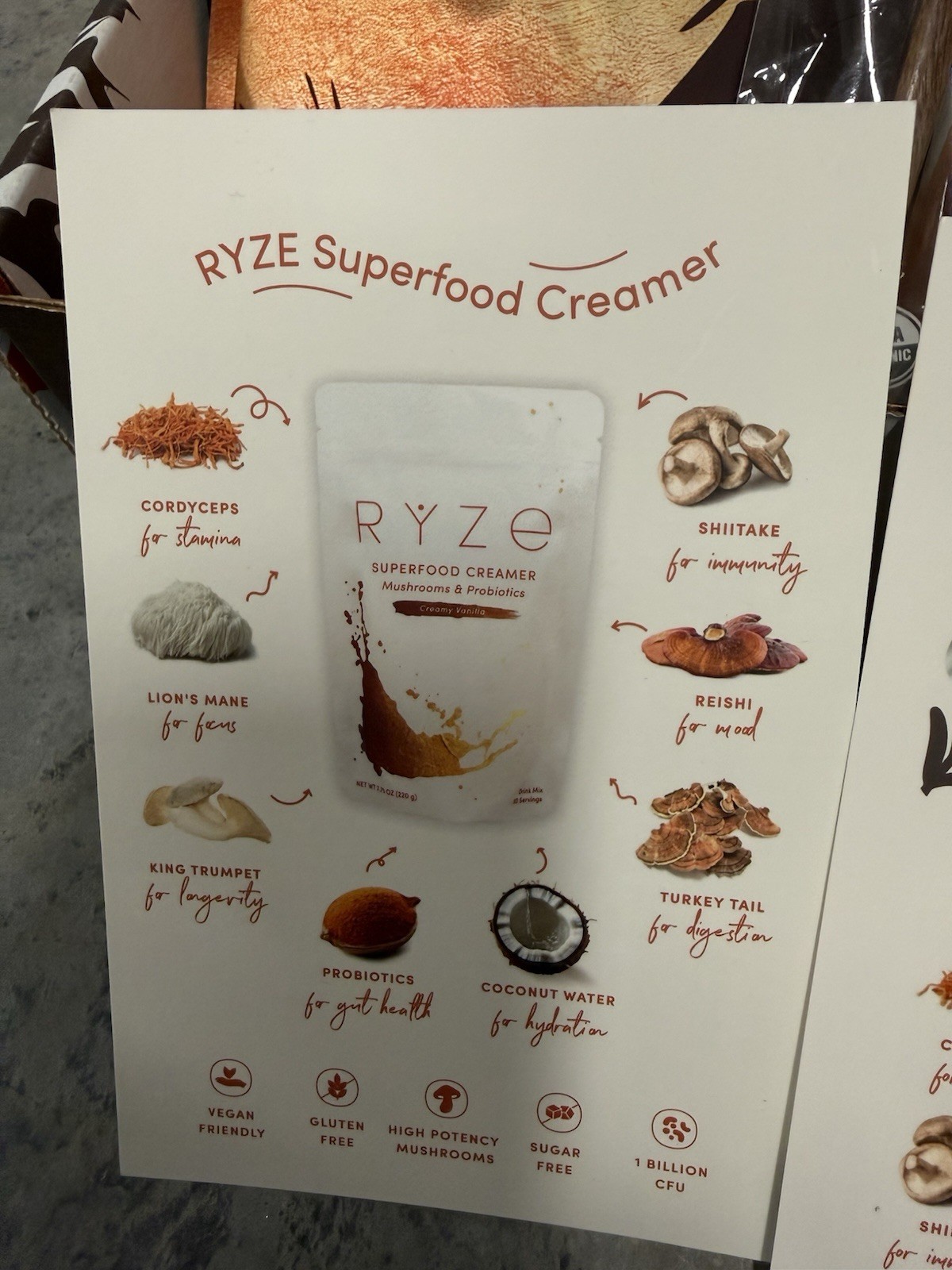 🔥RYZE SUPERFOODS RYZE n Shine Bundle, USDA Organic Mushroom MedRoast Coffee