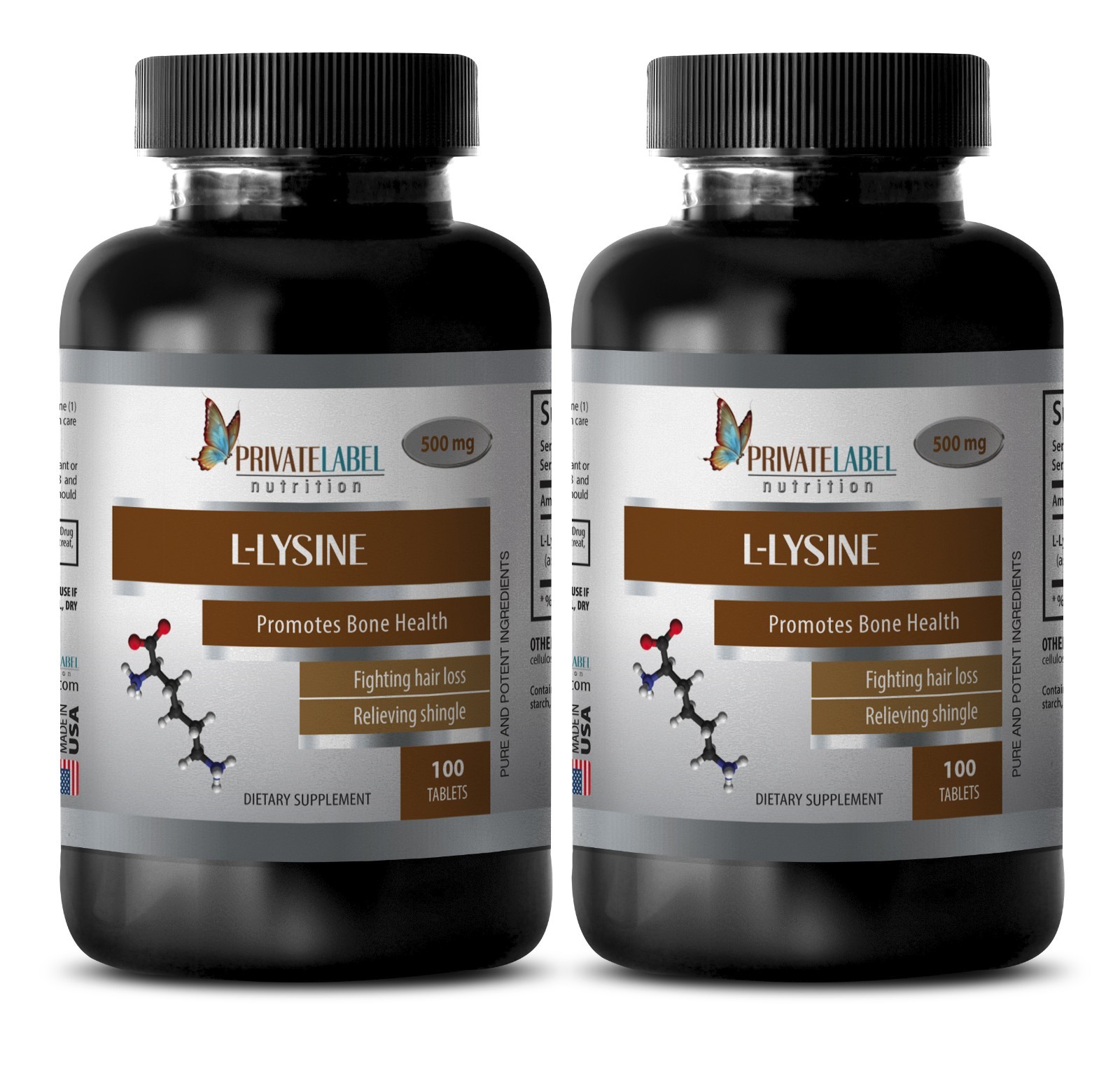 Keeps Your Muscles Strong – L-LYSINE 500mg – Bcaa Amino Acids Powder 2B