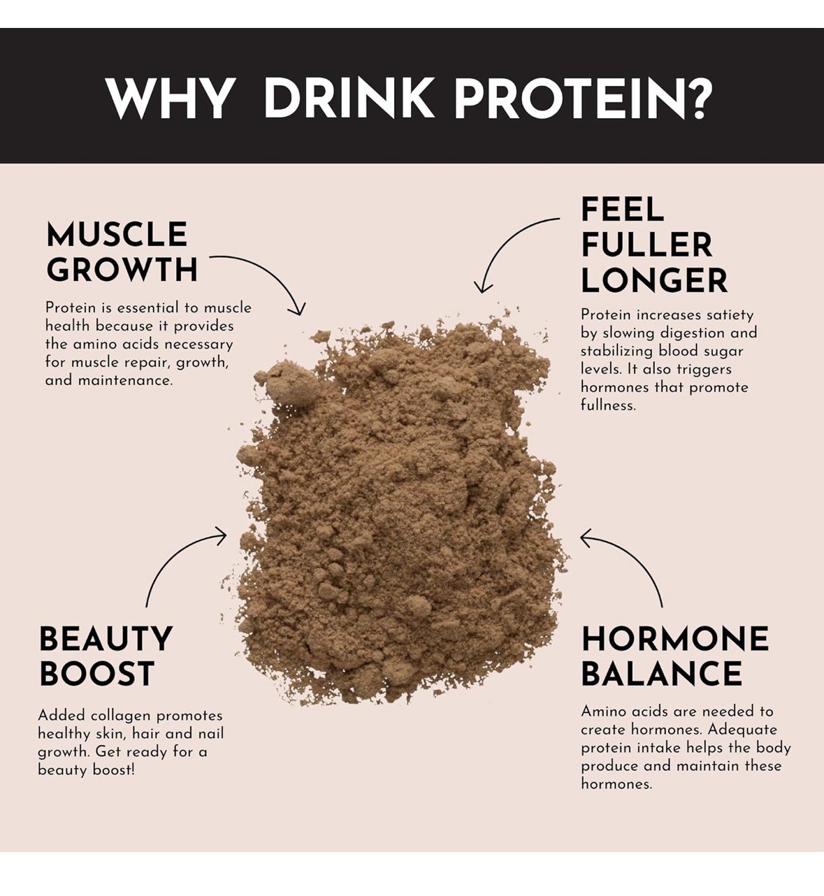 Just Ingredients Protein Powder Chocolate | 24g Protein | 15 Servings