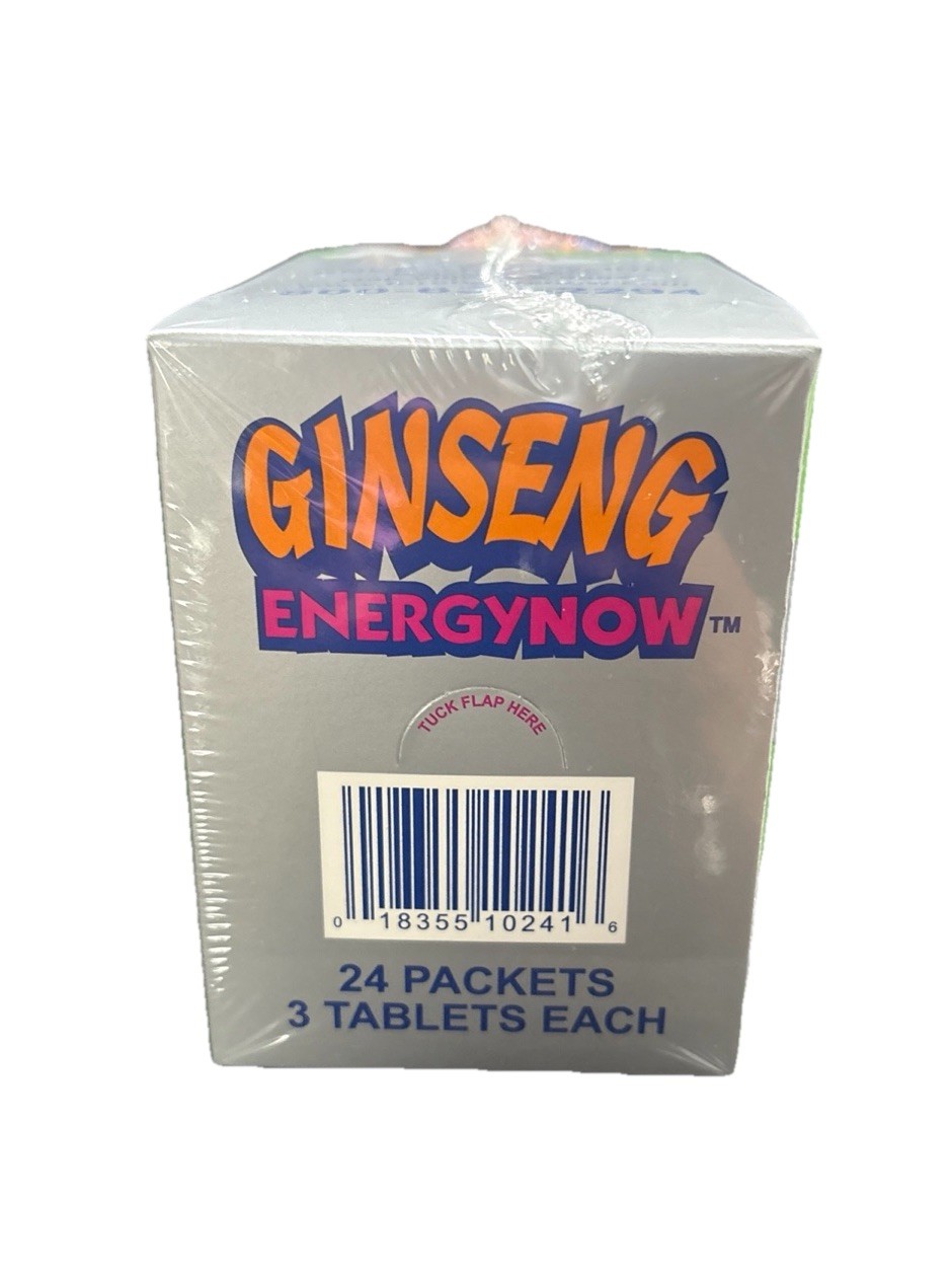 6 Boxes Of Energy Now Ginseng Herbal Supplements 144 Packs 3 Pills In Each Pack