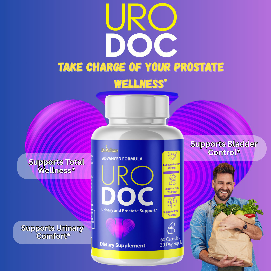 URO DOC- Support Supplement for Men – Urinary & Bladder Health-1 Bottle