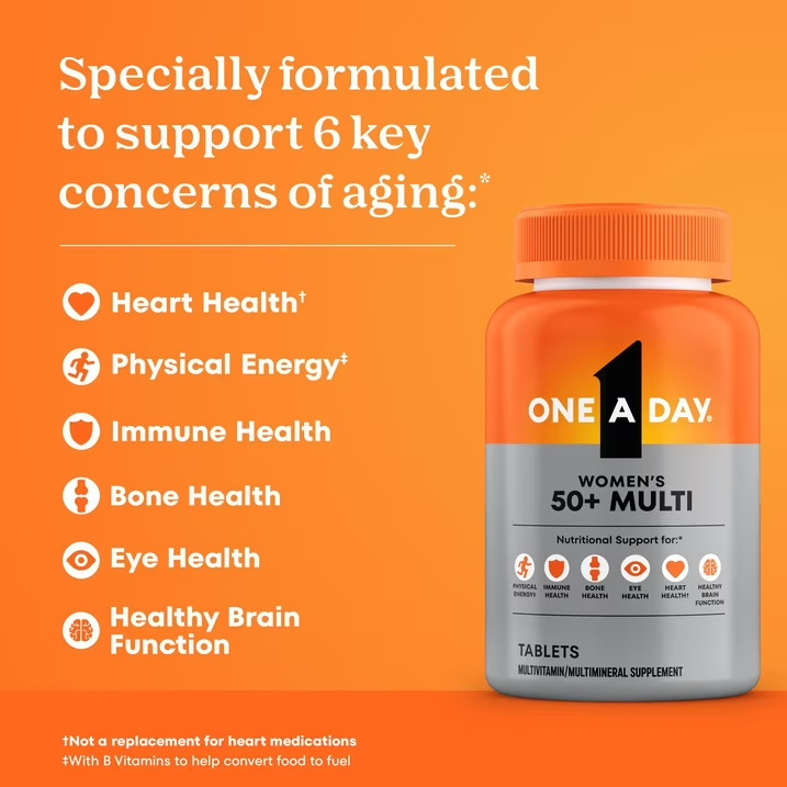 ONE A DAY WOMENS 50+ HEALTHY ADVANTAGE MULTIVITAMIN (300 TABLET) oneaday 1 multi